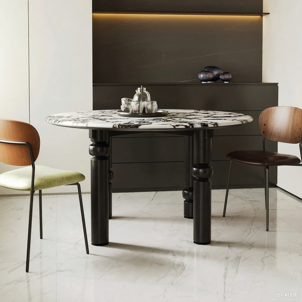 solid wood dining table