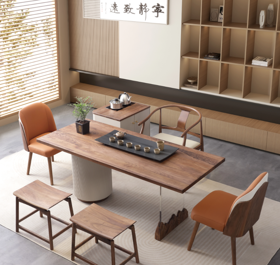 Zenwood Tea Table Set