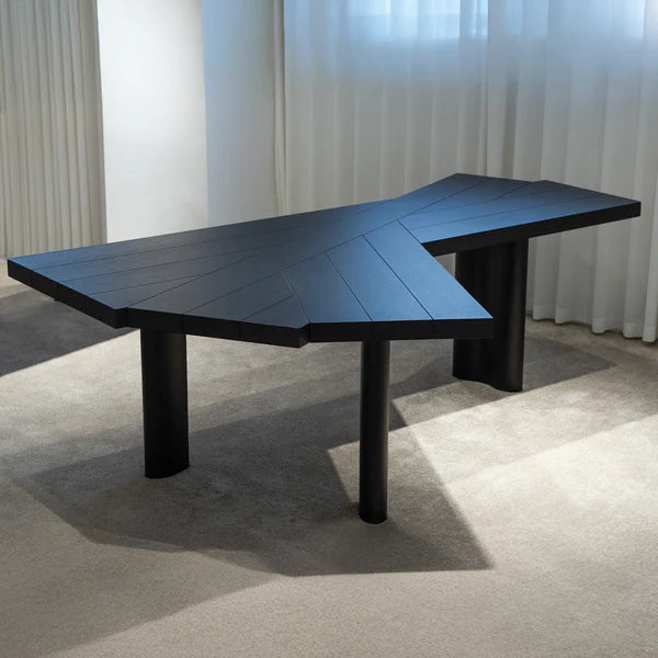 Angular Facet Dining Table