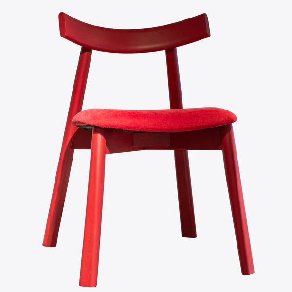 Bold Red Accent Chair