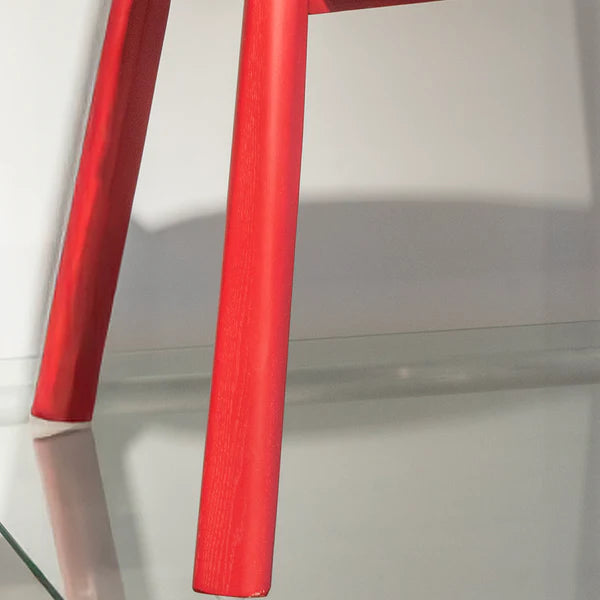 Bold Red Accent Chair