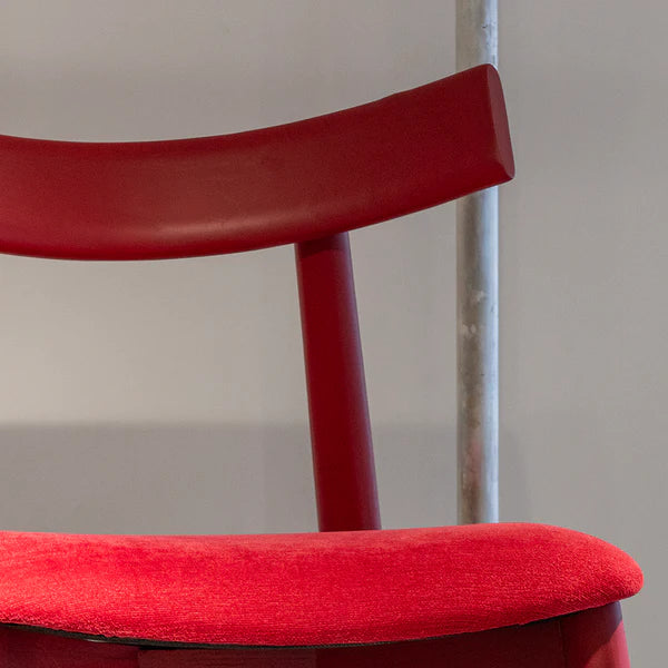 Bold Red Accent Chair