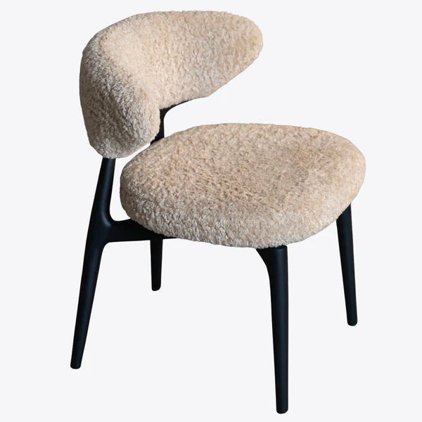 Bouclé Dining Chair