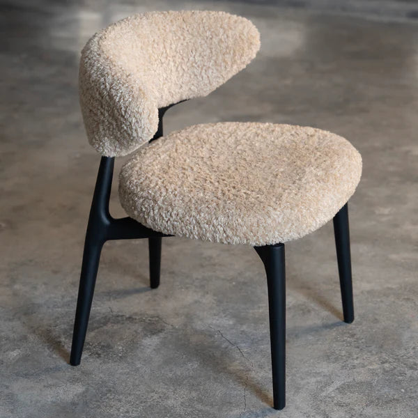 Bouclé Dining Chair