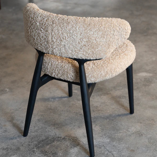 Bouclé Dining Chair