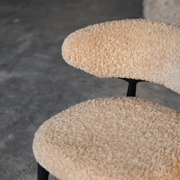 Bouclé Dining Chair