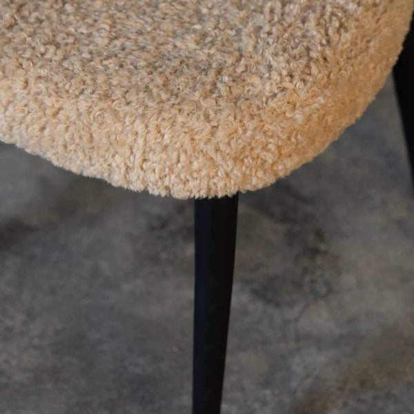 Bouclé Dining Chair