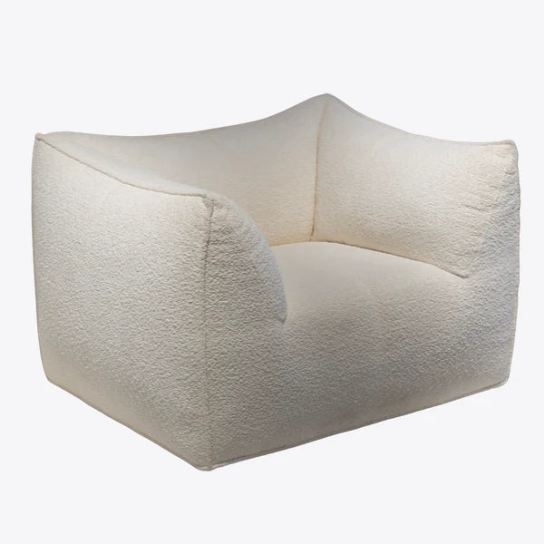 Bouclé Embrace Armchair