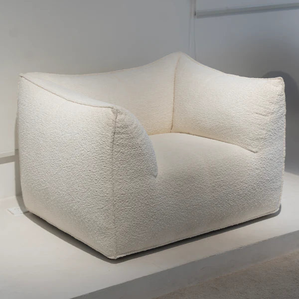 Bouclé Embrace Armchair