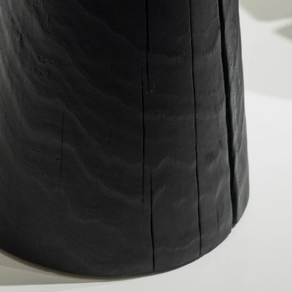 Charred Wood Stool