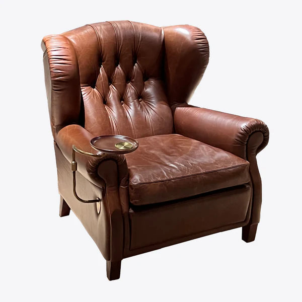 Chesterfield Leather Armchair