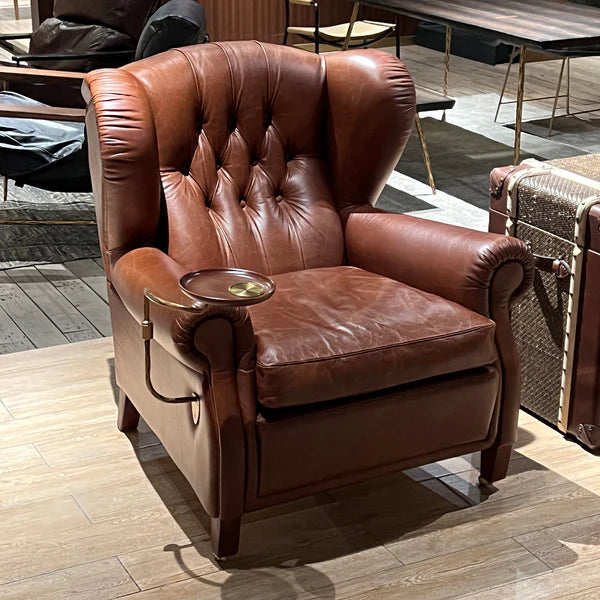 Chesterfield Leather Armchair