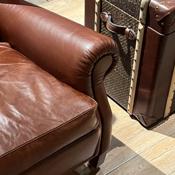 Chesterfield Leather Armchair