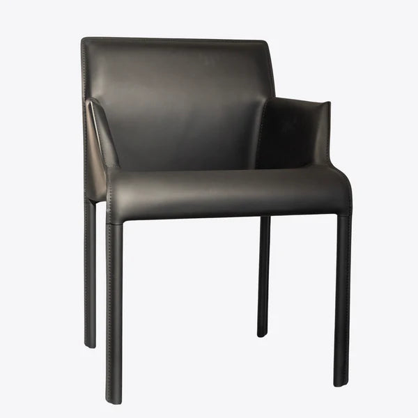 Contour Leather Dining Chair