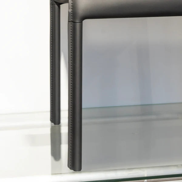 Contour Leather Dining Chair