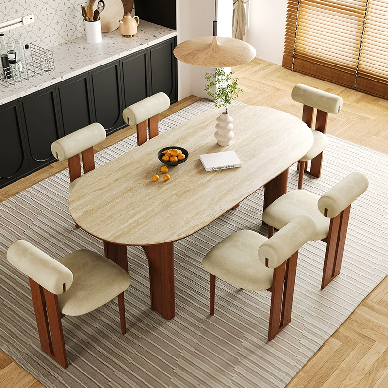 solid wood dining table