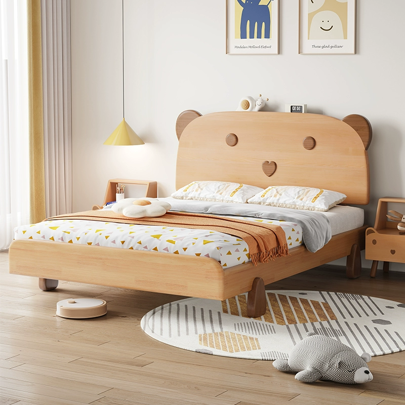 Small Bear-Themed Kids' Bed