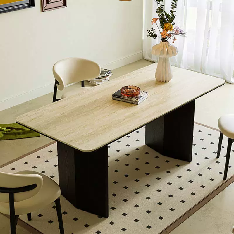 solid wood dining table