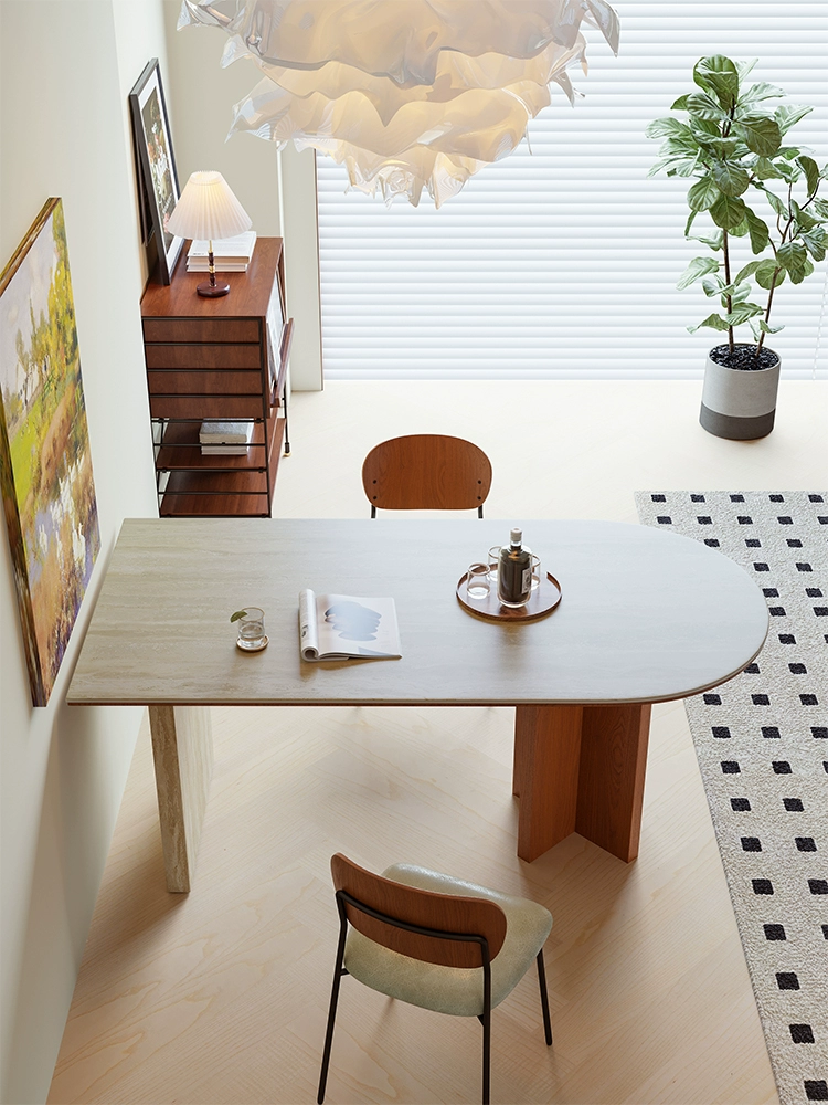 solid wood dining table