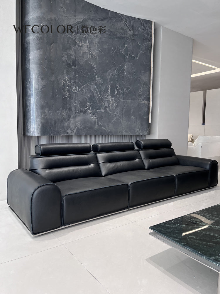 Top-Grain Leather Sofa