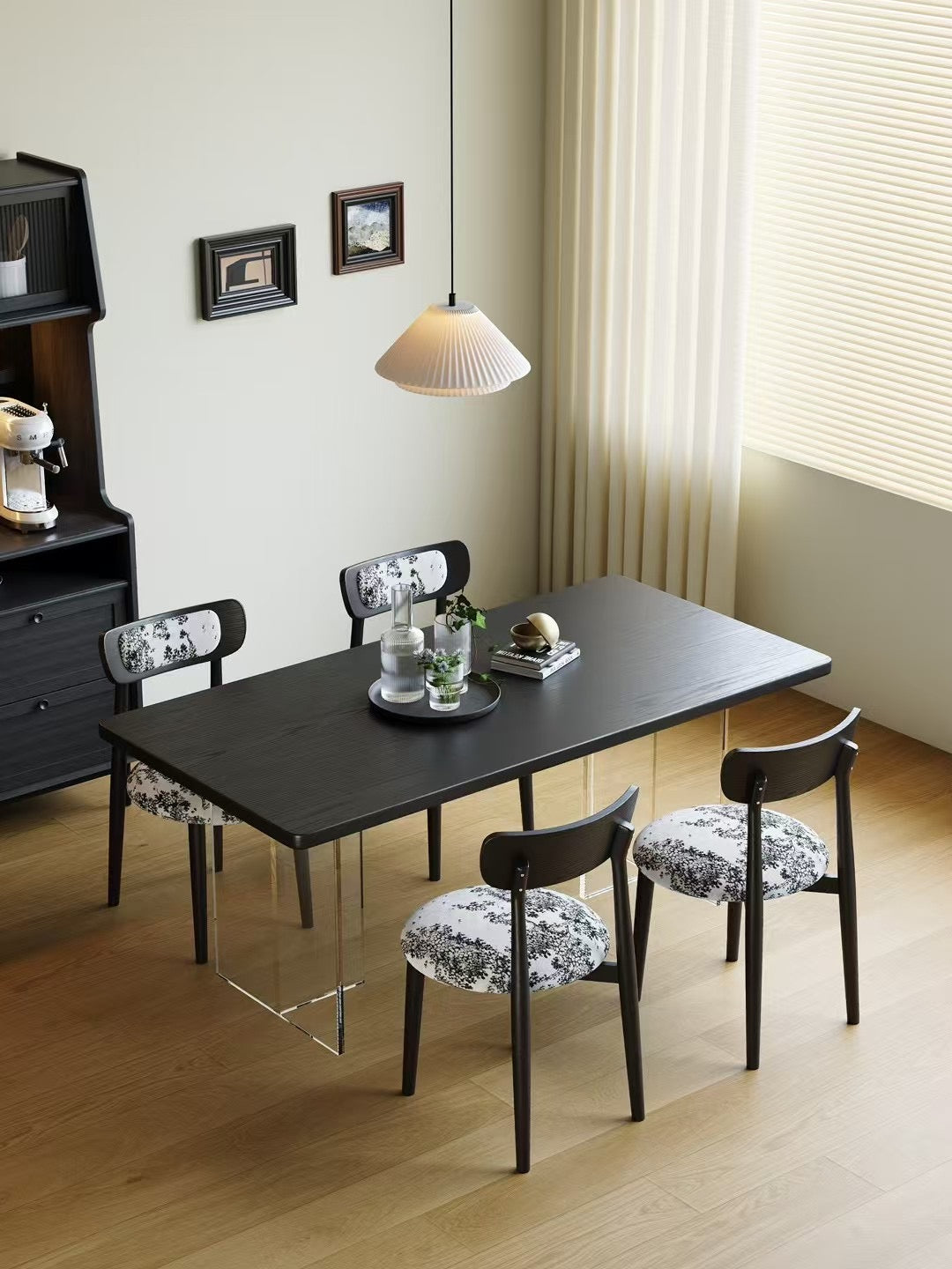 solid wood dining table