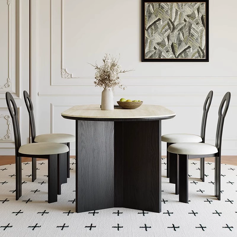 solid wood dining table