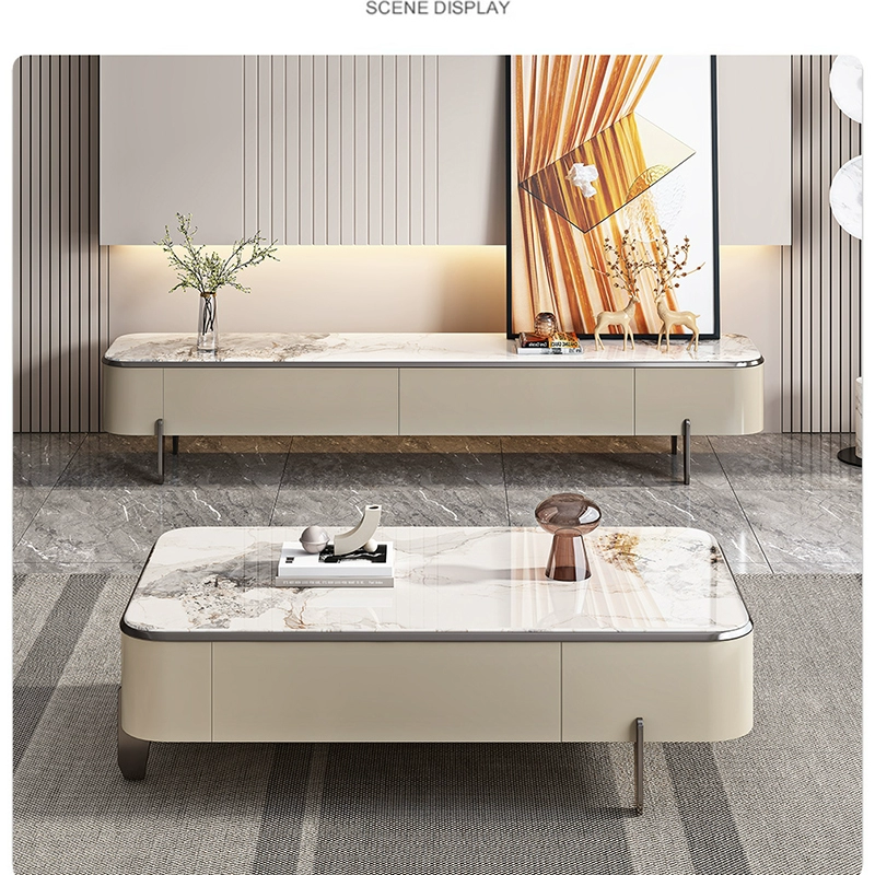 Sintered Stone TV StandCoffee Table