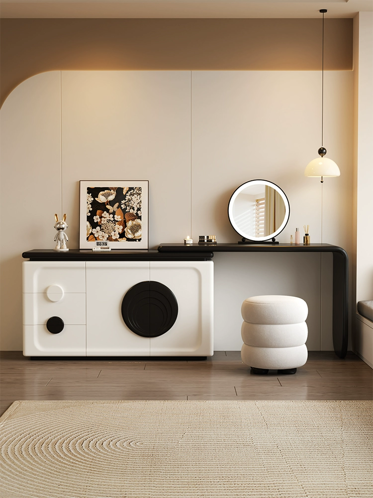 Solid Wood Lacquer Vanity Table