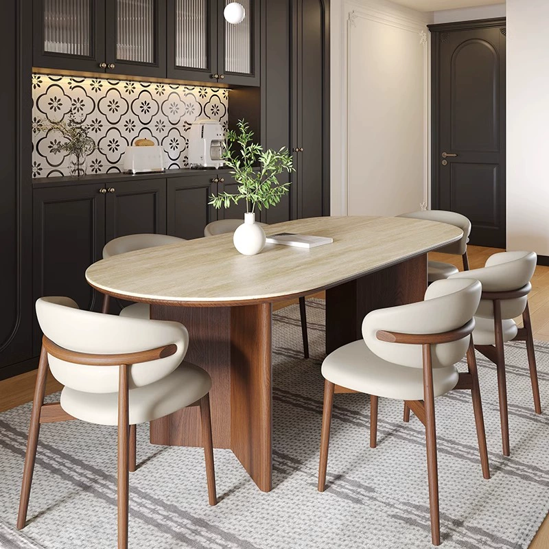 solid wood dining table