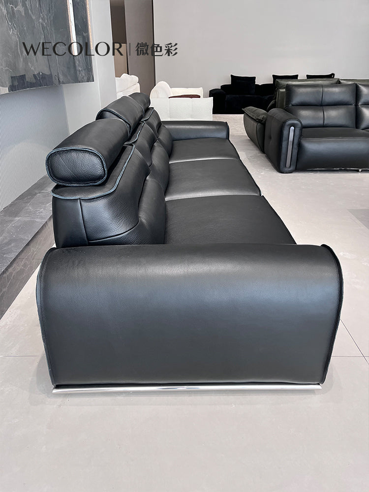 Top-Grain Leather Sofa