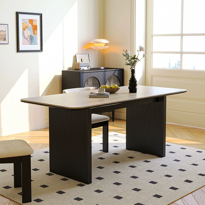 solid wood dining table