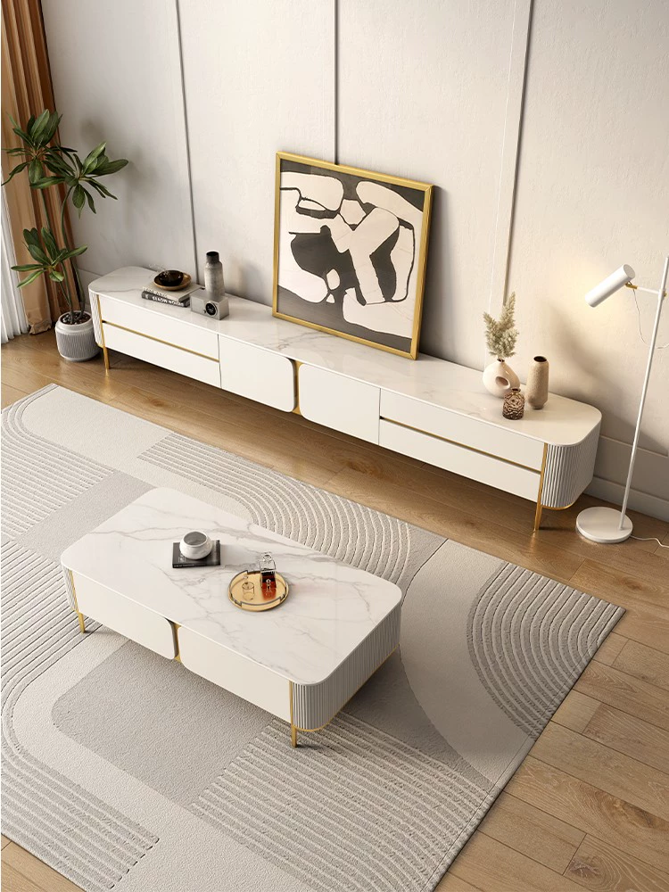 Sintered Stone TV StandCoffee Table