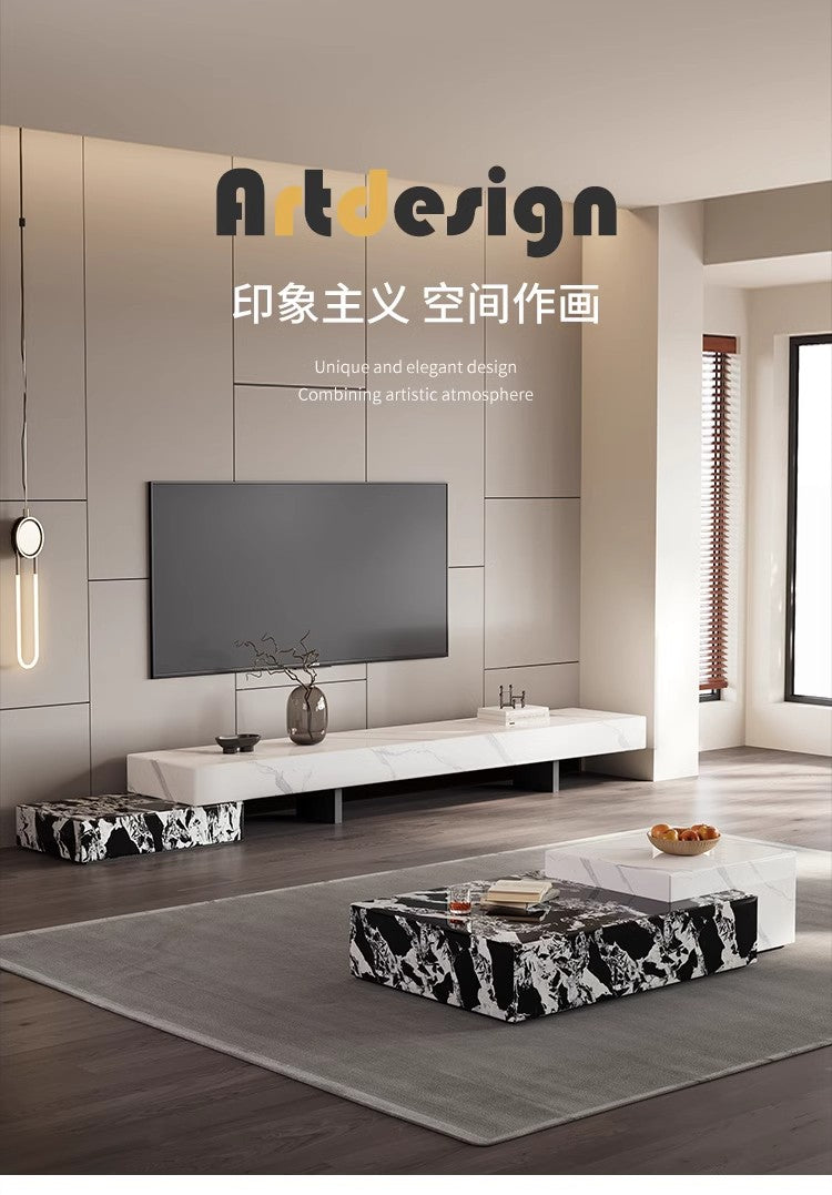 Sintered Stone TV StandCoffee Table