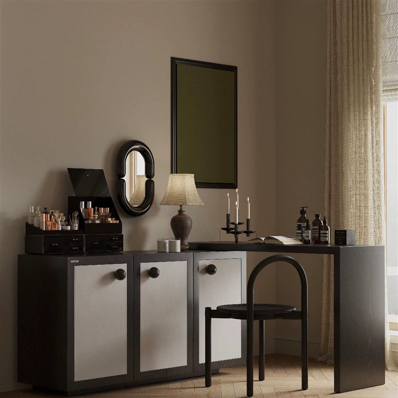 Two-Tone Vanity Table