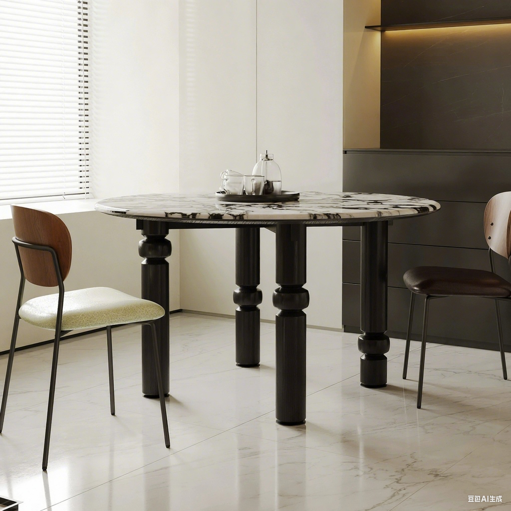 solid wood dining table