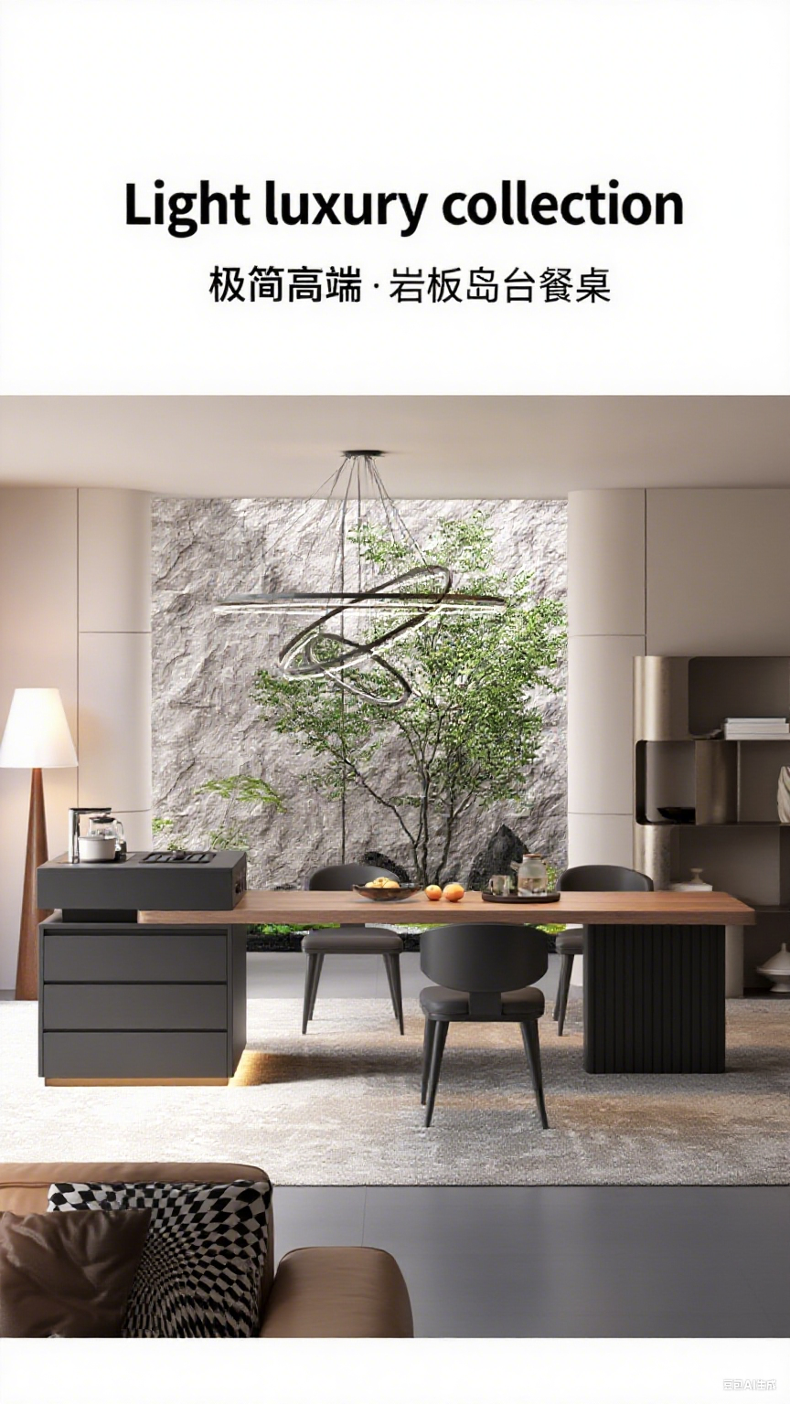 Solid Wood Comfy Island Counter