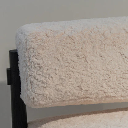 Bouclé Block Accent chair