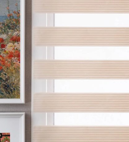 Nikko Premium Light Filtering Zebra Blinds