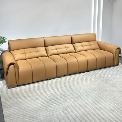 Top-Grain Leather Sofa