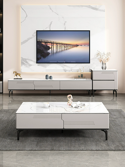 Sintered Stone TV StandCoffee Table