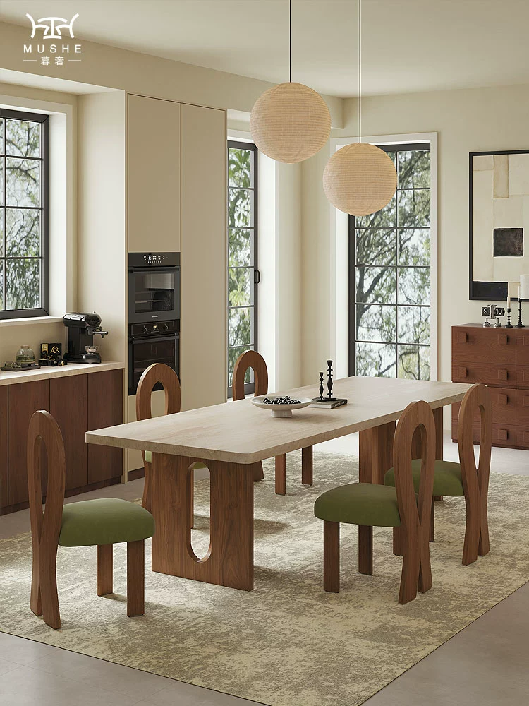 Rock Slab Dining  Table