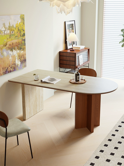 solid wood dining  table