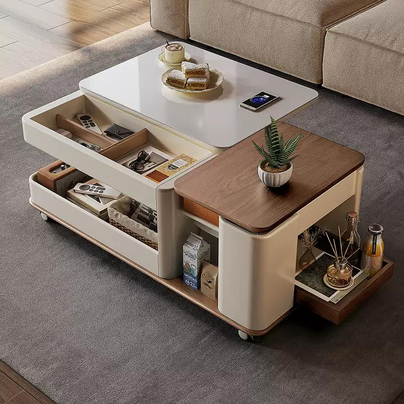 South American Walnut Side Table