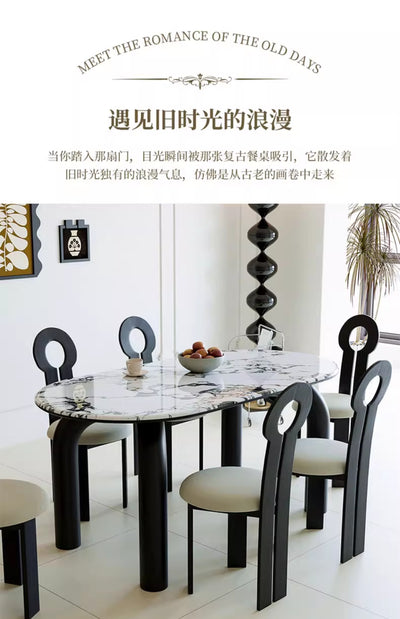 solid wood dining  table