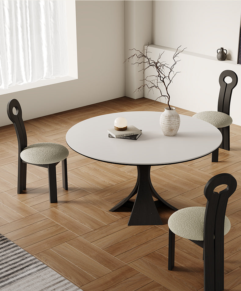 solid wood dining  table