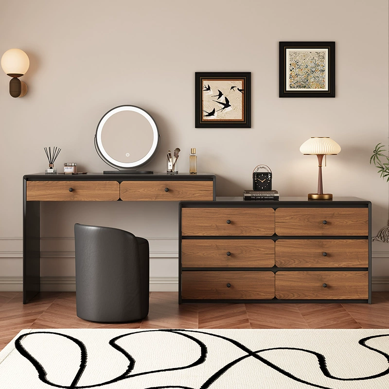 Solid Wood Frame Vanity Table