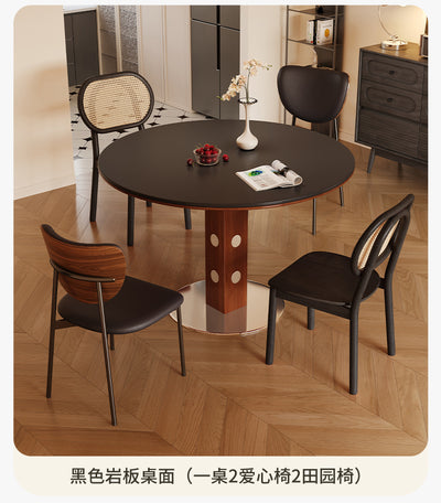 solid wood dining  table