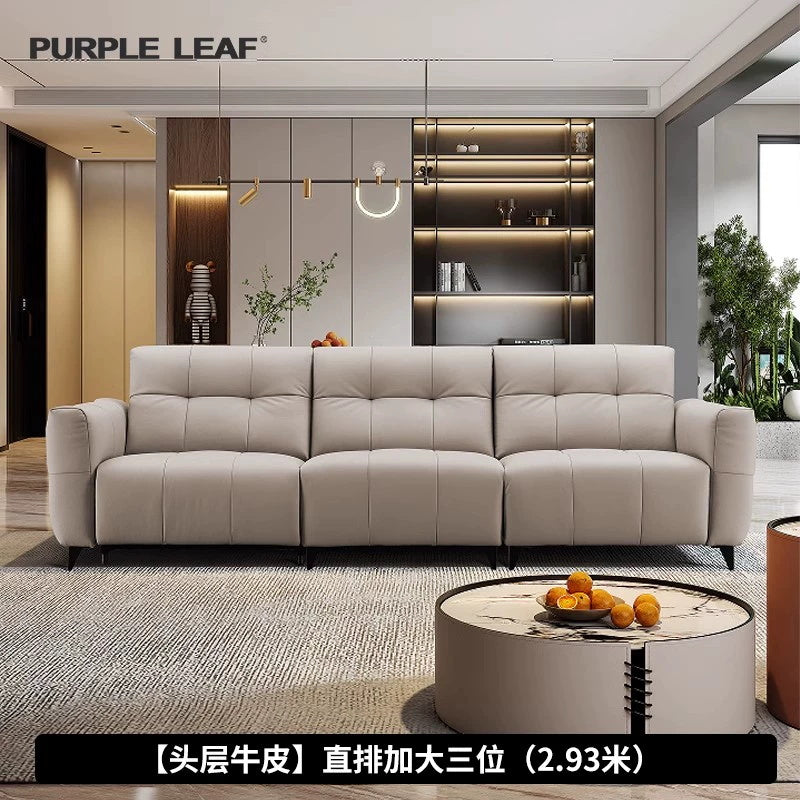 Top-Grain Leather Sofa