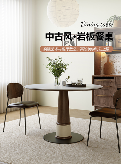 solid wood dining  table