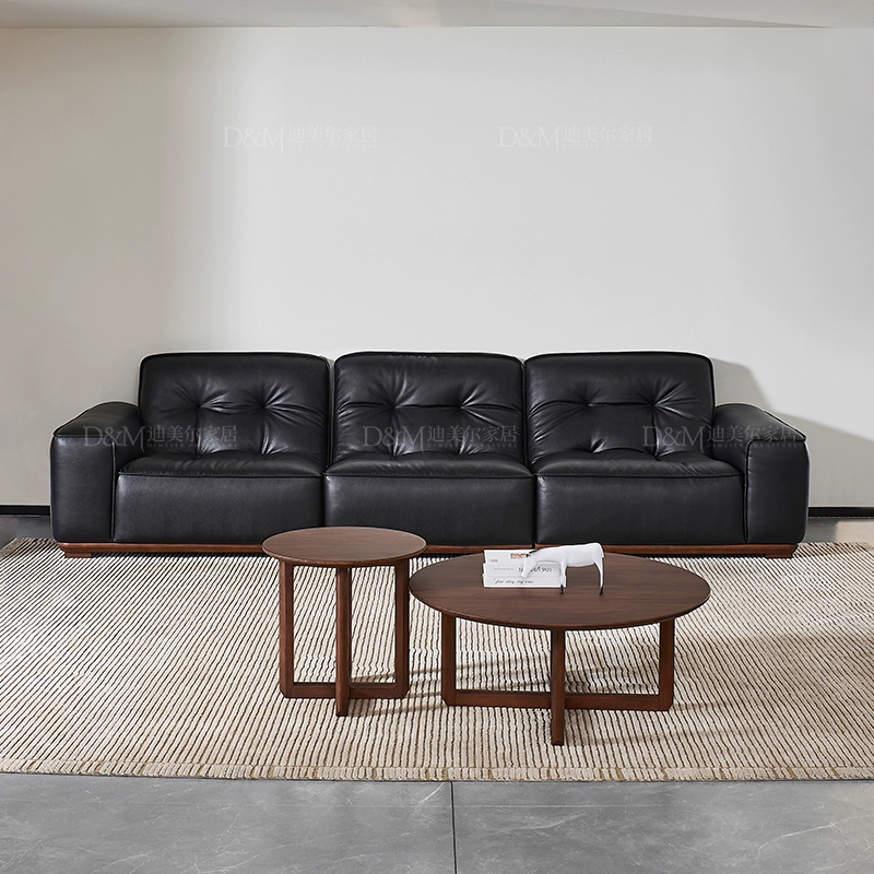 Top-Grain Leather Sofa